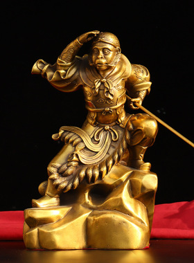 铜孙悟空齐天大圣摆件家居吉祥工艺品猴子美猴王斗战胜圣佛像装饰