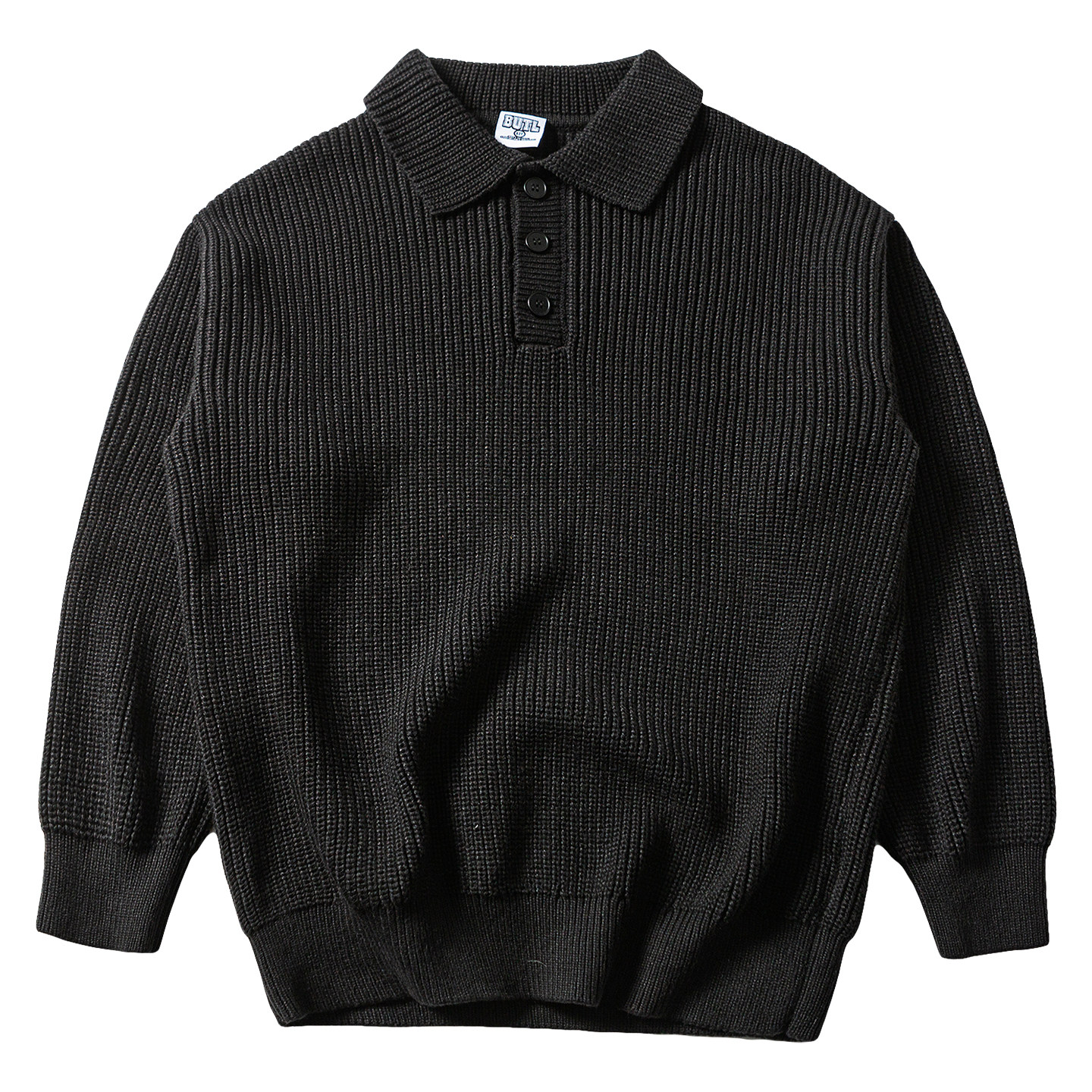 马切达秋季日系纯色休闲polo衫男士翻领百搭针织衫秋冬保暖毛衣潮,淘宝优惠券,粉丝福利购,淘宝优惠卷