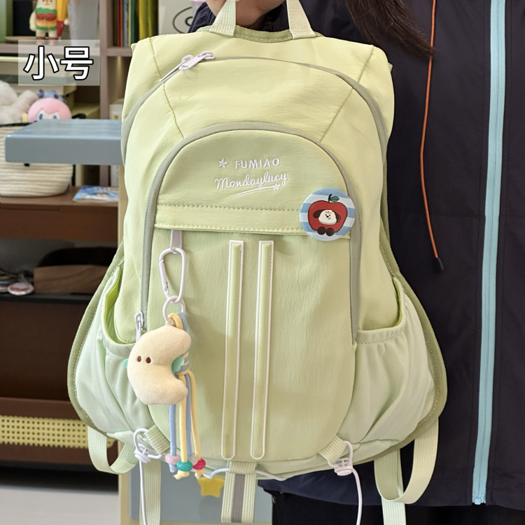山系运动休闲小书包男款潮迷你双肩包女学生户外轻便旅游登山背包 - 图0