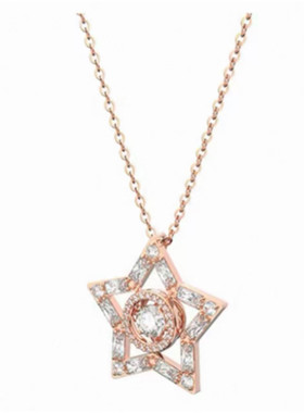 李斯丹妮同款五角星星项链女手链