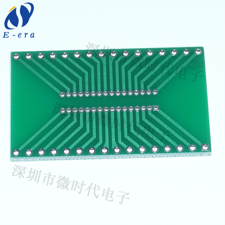 SOP32转DIP32 宽窄体转接板 SOIC32转换座 1.27转2.54mm 016 - 图0