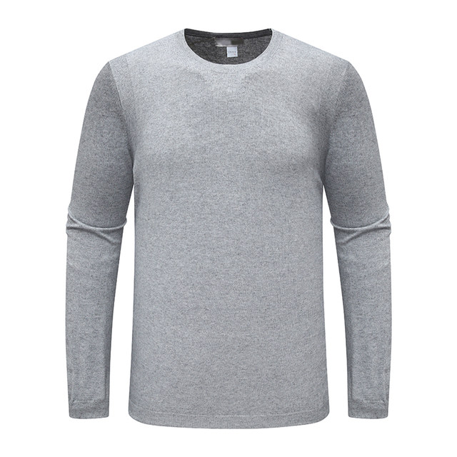 DJ60 Dream Men's Sweater Comfortable and Elastic Cashmere Casual Round Neck Pullover Top Bright Wire Portugal