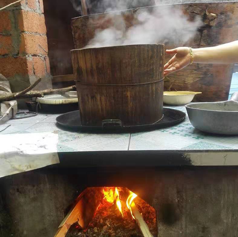 糍粑纯糯米手工捶打糍粑湖南湘西怀化沅陵特产年糕五色糍粑包邮 - 图1