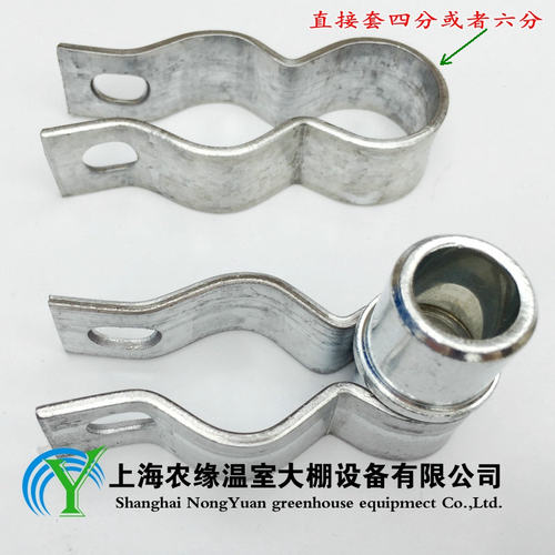 养殖温室大棚骨架摇门专用配件热镀锌门包角门球门锁门座立柱铰链 - 图2