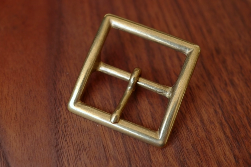 Японский импортный латунный ретро квадратный медный ремень, пряжка, 40mm