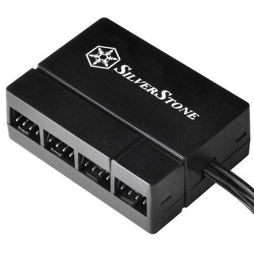 银欣 CPF04主板4PIN PWM 8路电脑温控调速器 电脑机箱风扇集线器 - 图3