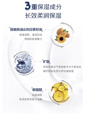 Cetaphil丝塔芙大白罐舒润保湿霜 紧致保湿滋润温和润肤霜