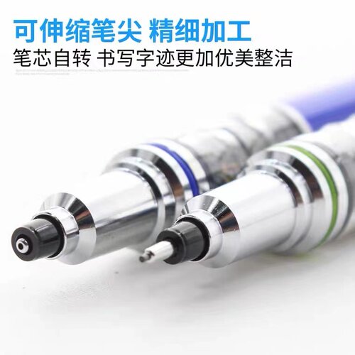 日本uniball三菱自动铅笔KuruToga旋转活动铅笔0.5二倍转速M5-559 - 图2