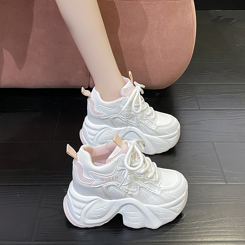 10cm内增高老爹鞋女2025春季新款厚底增高小个子显脚小运动休闲鞋,淘宝优惠券,粉丝福利购,淘宝优惠卷