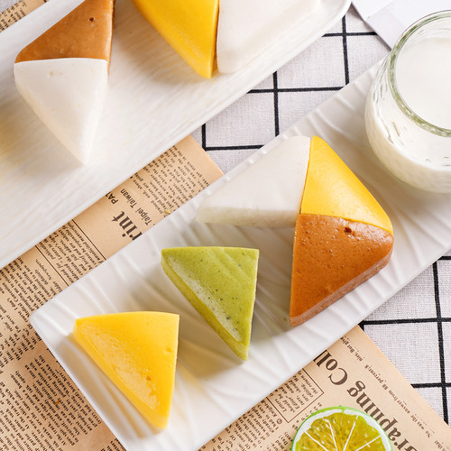 四季发财糕儿童早餐点心酒店饭店发糕米糕宴席半成品特色小吃甜品 - 图3