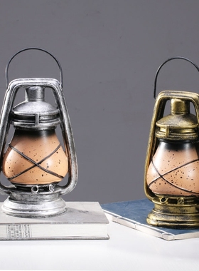 复古风马灯壁饰场景荷兰小摆件