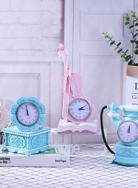 北欧风格复古小提琴模型工艺品