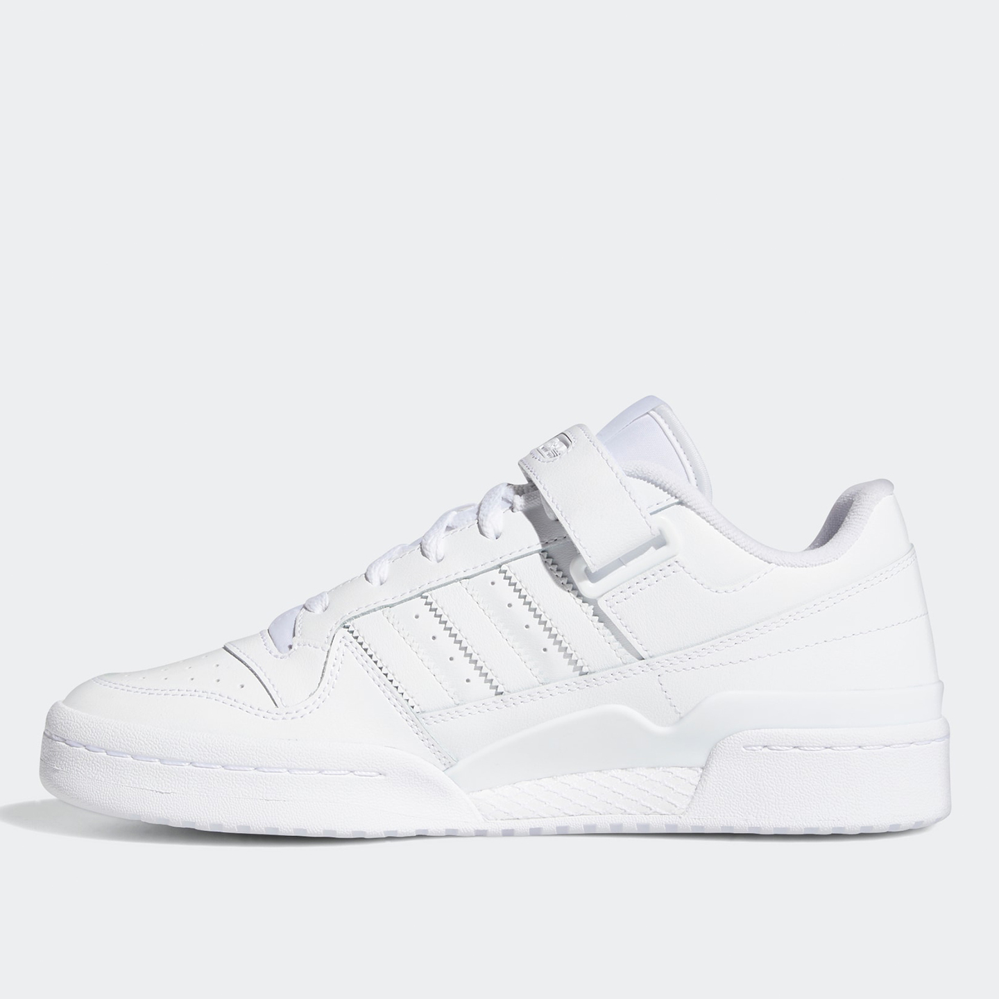 Adidas阿迪达斯FORUM LOW男女魔术贴运动休闲板鞋 FY7755 - 图0