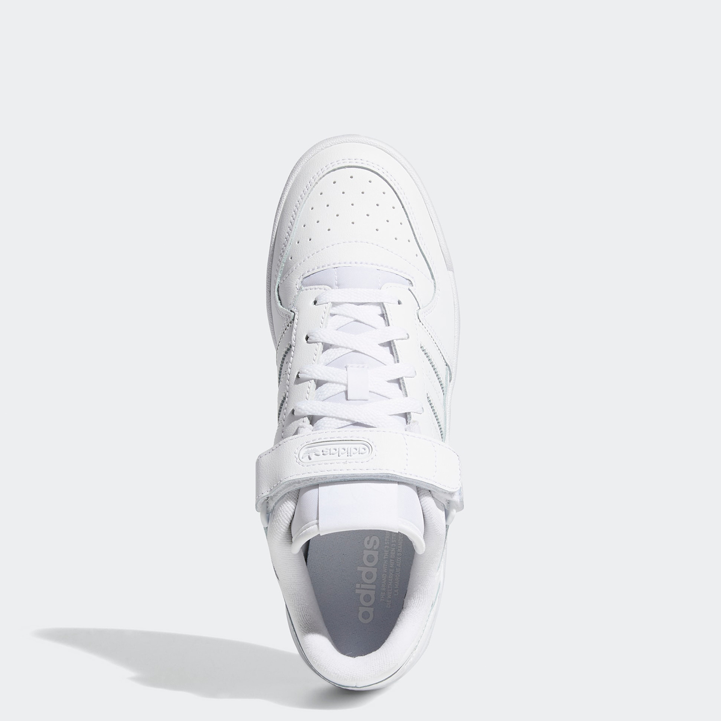 Adidas阿迪达斯FORUM LOW男女魔术贴运动休闲板鞋 FY7755 - 图1