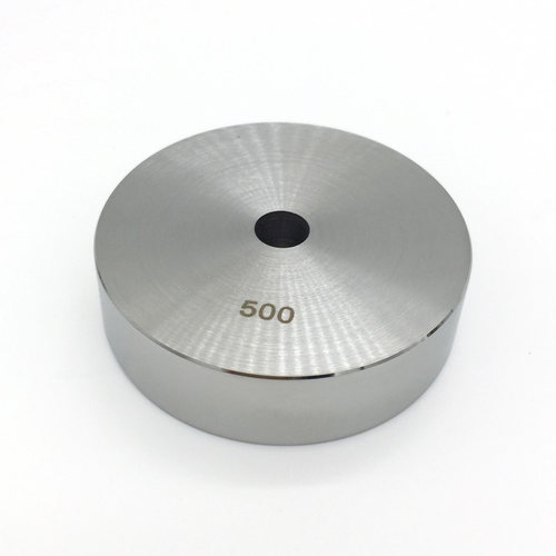 研衡圆饼内孔标准砝码1kg不锈钢M1等通孔带孔10g50g100g200g500g - 图2