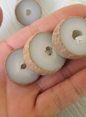 白玉菩提切片千眼可按要求定制