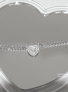 杀死玛丽苏bm甜酷辣妹水钻锁骨链