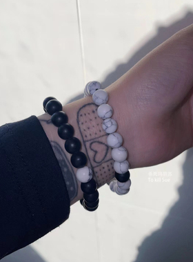 情侣松石新中式情侣款手链