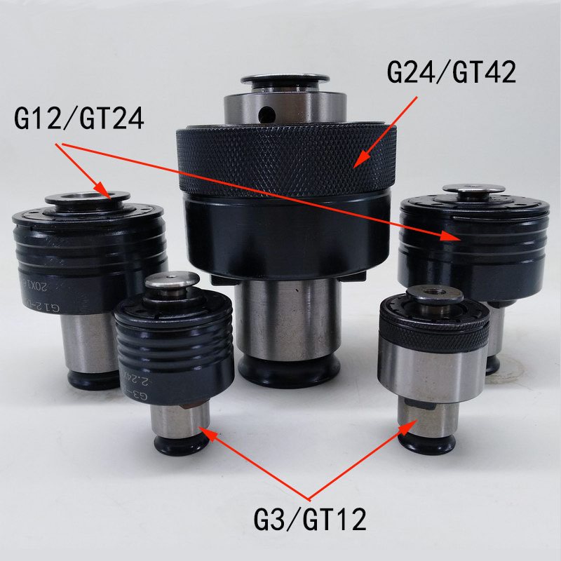 GT24 TCS2B扭力保护攻丝筒夹头TC820柔性攻牙丝锥日标JIS 嗦嘴G12 - 图3