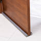 Door seam and door bottom sealing strip to prevent wind leakage and cockroach prevention