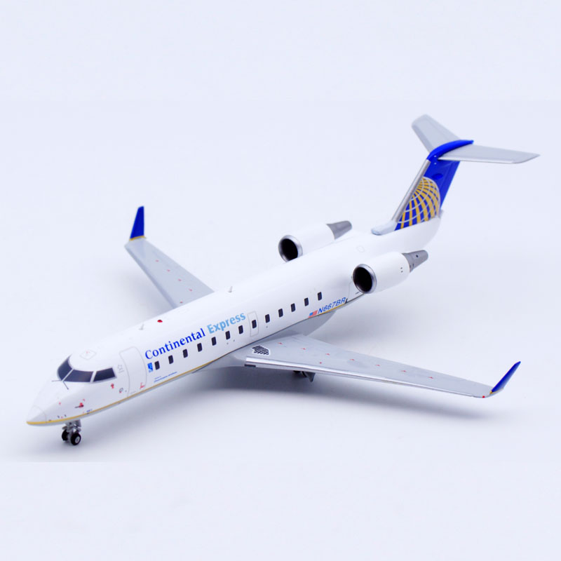 JCWINGS 1/200 合金飞机模型 美国联合航空 CRJ-200ER  N667BR - 图1