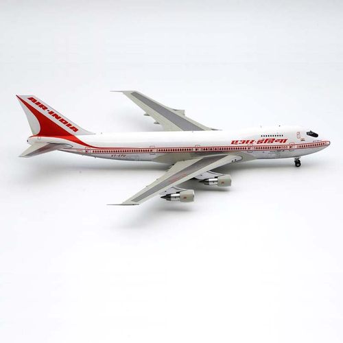 Jcwings 1/200合金材质飞机模型印度航空 B747-200 VT-EFU-图1