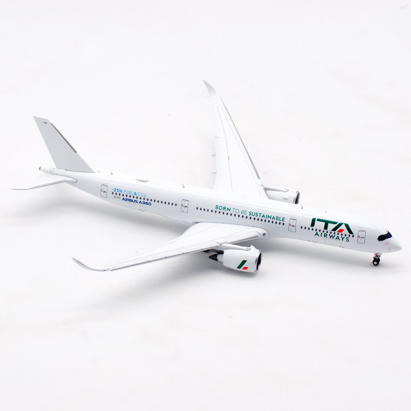 1:400 JC Wing合金客机模型 ITA 意大利航空 A350-900 EI-IFD襟翼 - 图3