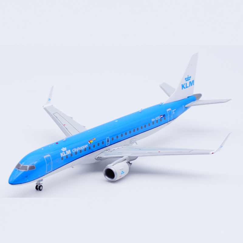 JCWINGS 1:200 合金飞机模型 ERJ-190 荷兰皇家航空 PH-EZG - 图1