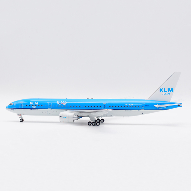 现货 Inflight 1/200合金飞机模型 KLM荷兰航空777-200ER PH-BQM-图0