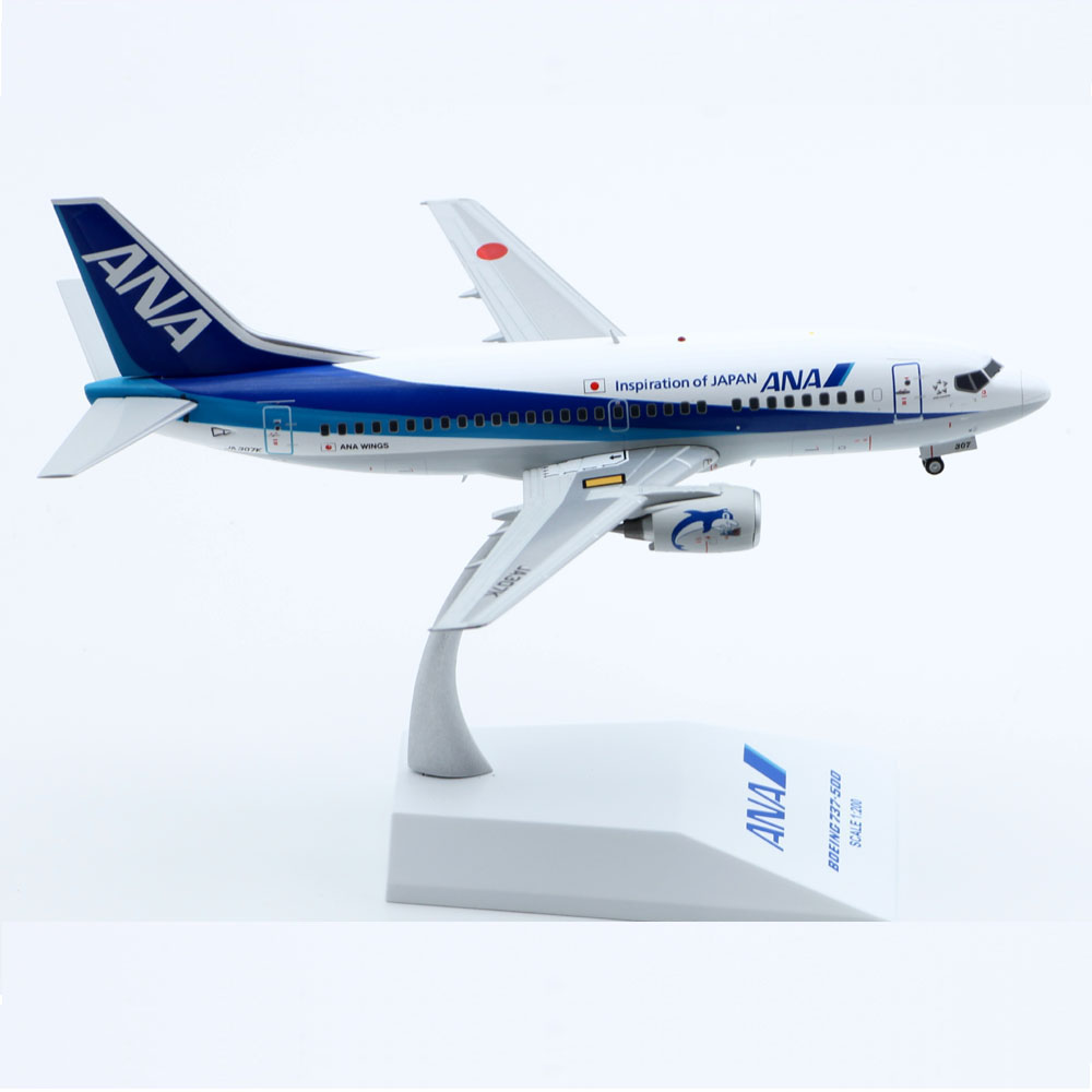 JCWINGS 1/200 合金飞机模型 ANA 全日空 B737-500 JA307K 波音 - 图0