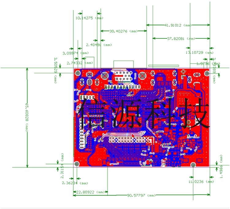 新品HDMI VGA AV转TTL 40PIN 50PIN接口液晶屏驱动板带音频倒车优 - 图3