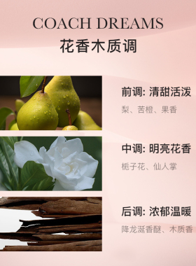 COACH/蔻驰梦想之旅女士浓香水
