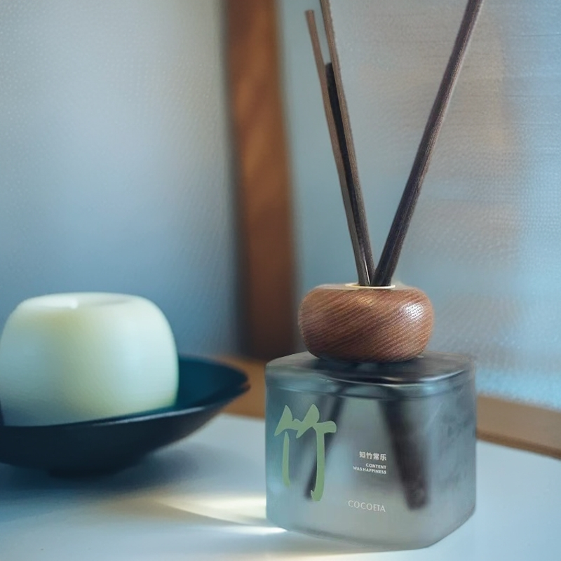 岷山茶舍系列香薰知竹常乐 暮夜山茶 椿山晓绿室内无火藤条香氛,淘宝优惠券,粉丝福利购,淘宝优惠卷