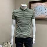 Летняя футболка polo, короткий рукав, в корейском стиле