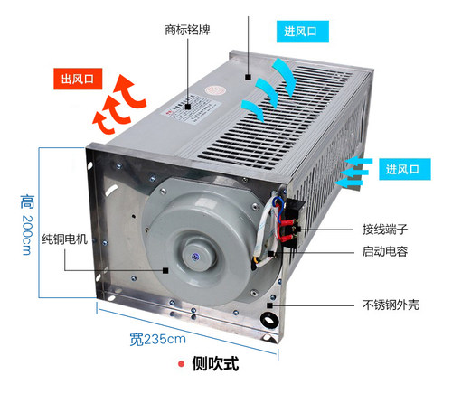 GFD/GFS470-155N干变横流冷却风机干式变压器散热风扇干式变压器 - 图0