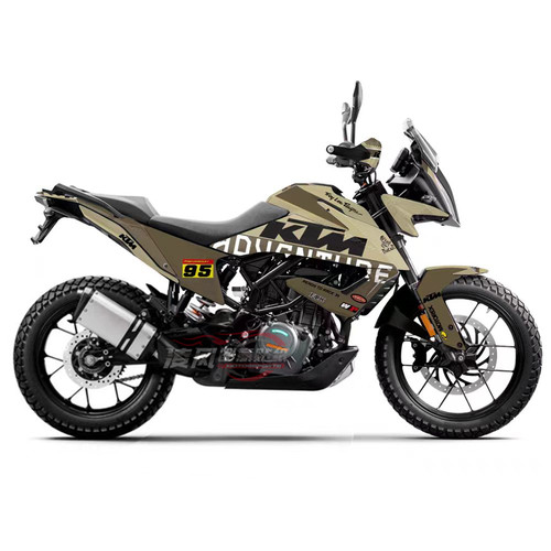 适用于KTM390ADV贴纸贴花版画全车防水改装个性贴膜拉花保护车漆 - 图2