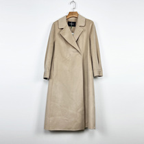 Special Cabinet Fynn 2023 Years Winter Style Fashion Long PURE WOOL DOUBLE FACE Coat Windsuit F23-9114Y