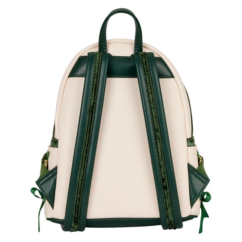 代购Loungefly迪士尼联名梦幻花漾迷你双肩背包少女可爱休闲通勤 - 图2