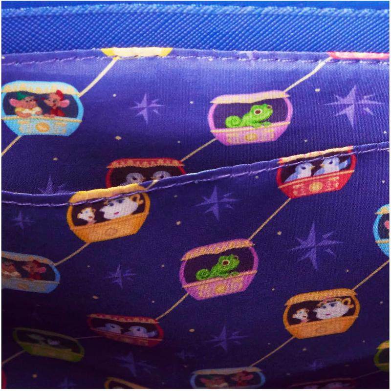 代购Loungefly女士迪士尼公主双肩包抽绳闭合拉链前袋可调节肩带,淘宝优惠券,粉丝福利购,淘宝优惠卷