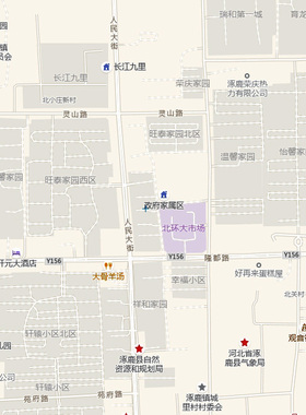 涿鹿县城区地图2026新版定制街道图高清防水装饰中介办公室贴挂图