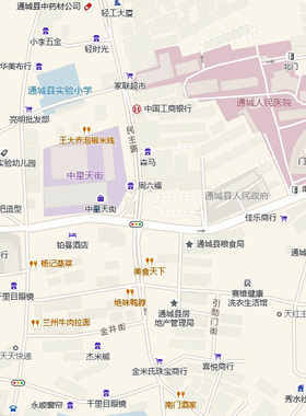通城县城区地图2026新版定制街道图高清防水装饰中介办公室贴挂图