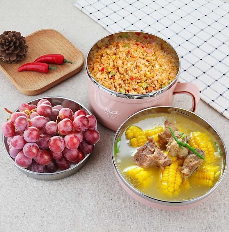 工作碗筷 创意 上班族便携式外出方便携带套装旅行户外个人环保。