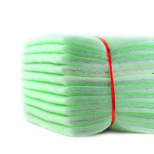 鱼缸高密度绿白过滤棉净水生化棉水族箱底滤棉加厚过滤毯过滤材料 - 图3