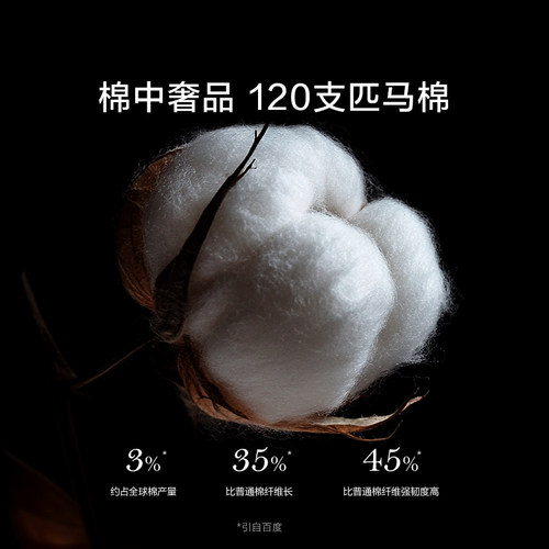 罗莱罗莱家纺120S匹马棉四件套床单被套纯棉全棉高支轻奢1.8m双人 - 图0