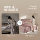 Luolai U zipper 100 count cotton satin set new product