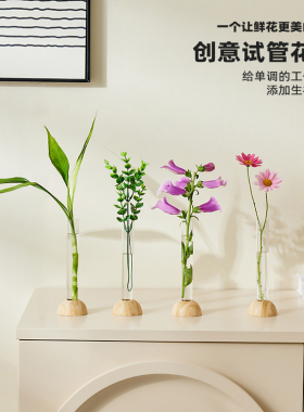 插花艺客厅餐桌书房办公室花瓶