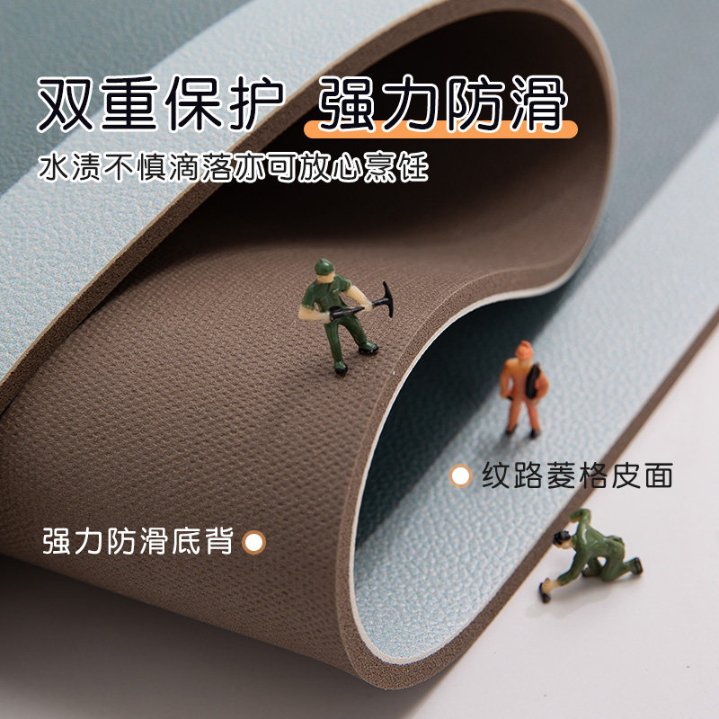 Kitchen floor mats are non-slip, oil-resistant and stain-resistant, wipeable and washable, pvc strips, home kitchen floor mats, special carpets.