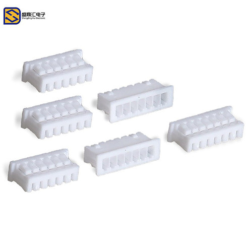 1.25插头 白色胶壳 1.25mm间距 2P/3P/4P/5P/6P/7P-14P 连接器 - 图2