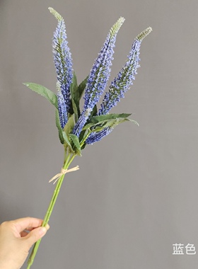 仿真花鼠刺鼠尾草扎束 境外货源北欧家居样板间婚庆设计假花批发