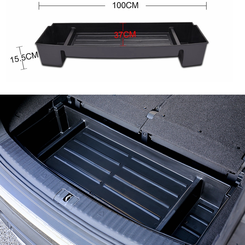 柯迪亚克后备箱储物盒科迪亚克备胎收纳盒内饰改装专用汽车配件-图0